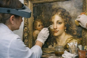 limpieza y restauracion de arte