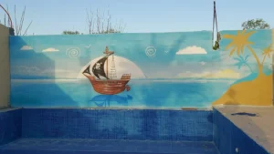 artenix mural alberca