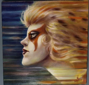 Pintura Artística Inspirada en Cheetara | Arte Pop y Cultura Geek